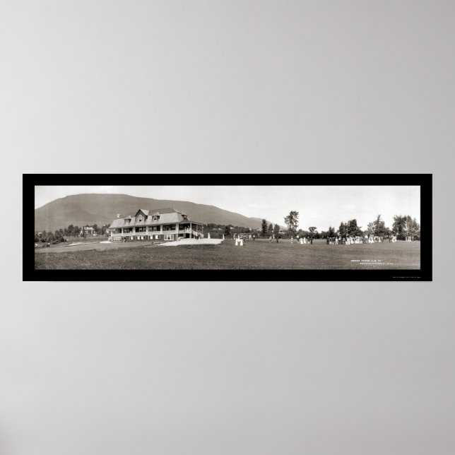 Poster Foto do Golf Club Manchester 1911 (Frente)