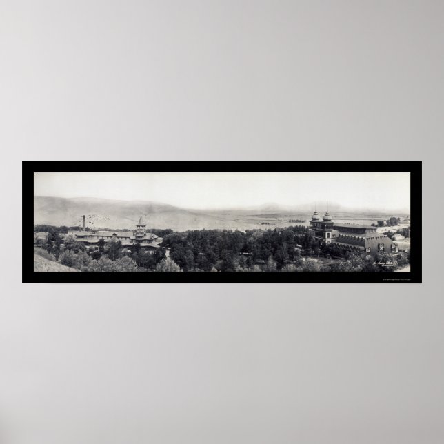 Poster Foto do Hotel Helena Broadwater 1908 (Frente)