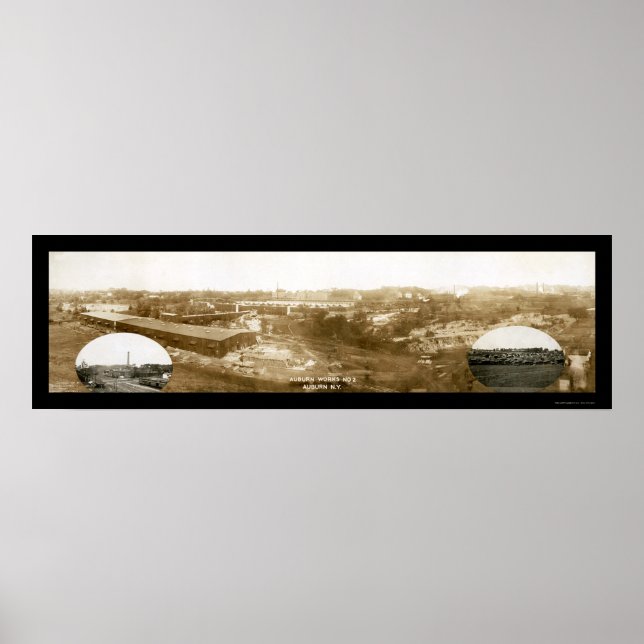 Pôster Foto do International Harvester Auburn 1907 (Frente)