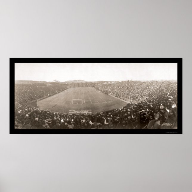 Pôster Foto do Jogo Princeton Yale 1905 (Frente)