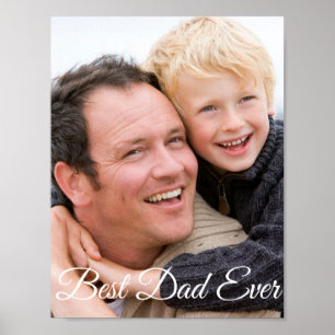 Poster Foto do melhor Dia de os pais do Pai