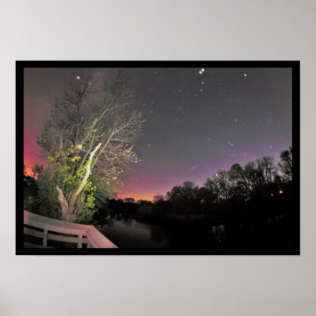 Poster Foto do Night Sky (Frente)