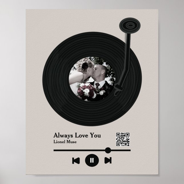 Poster Foto do primeiro registro de código musical Dance (Frente)