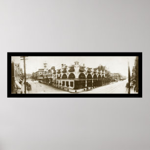 Poster Foto do Restaurante Spokane WA 1908