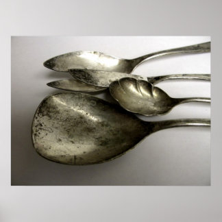 Pôster Foto do Silverware Vintage