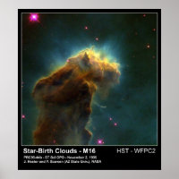 Foto do Telescópio Hubble Cloud M16