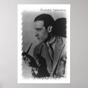 Pôster Foto do vintage de Rudolph Valentino
