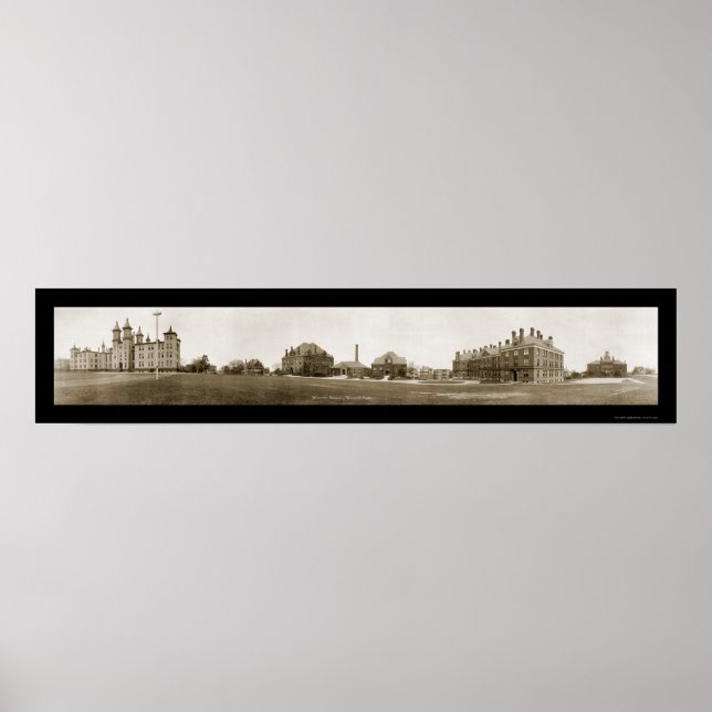 Pôster Foto do Worcester Academy MÃE 1910 (Frente)