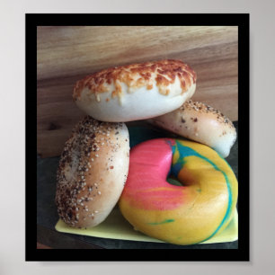 Poster Foto dos Bagels
