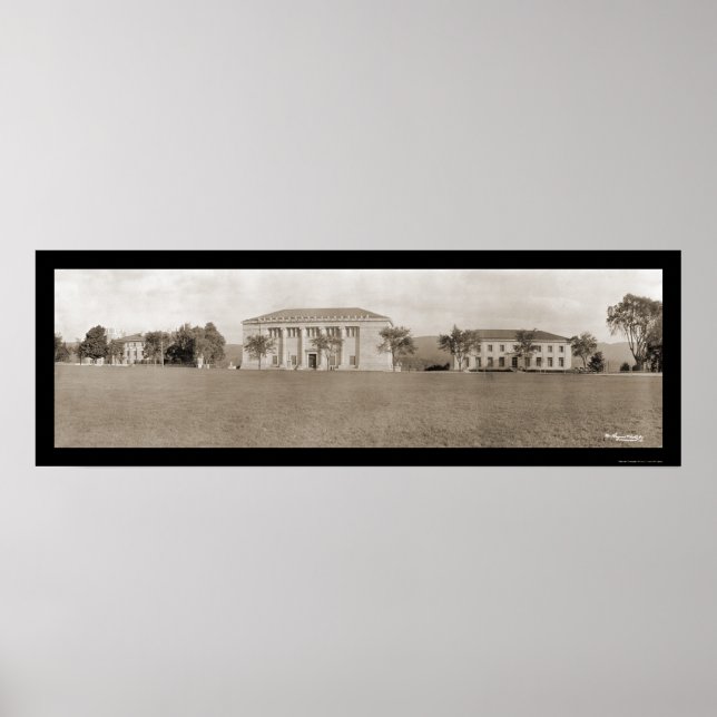 Poster Foto dos Edifícios West Point 1909 (Frente)