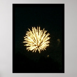 Pôster Foto dos fogos-de-artifício