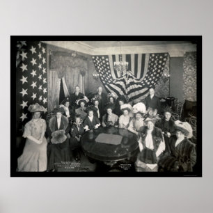 Pôster Foto dos patrocinadores da Academia Naval 1908