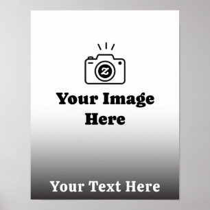 Poster Foto Favorita Personalizada com Texto