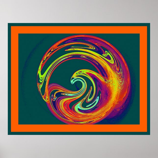 PÔSTER FOTO FIREBIRD POSTERIZADA (Frente)