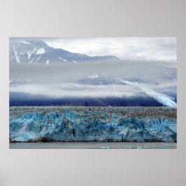 Poster Foto Glacier do Alaska Hubbard