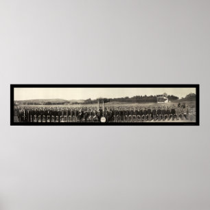 Poster Foto grande 1910 da república do exército