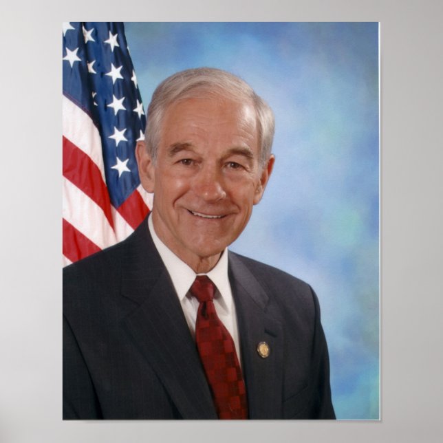 Poster Foto oficial Ron Paul (Frente)