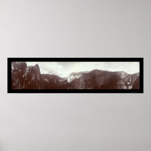 Poster Foto panorâmico 1899 de Yosemite