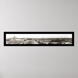 Pôster Foto panorâmico 1912 de Lansing MI