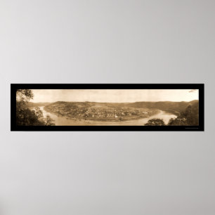 Pôster Foto panorâmico do leste 1909 de Brady