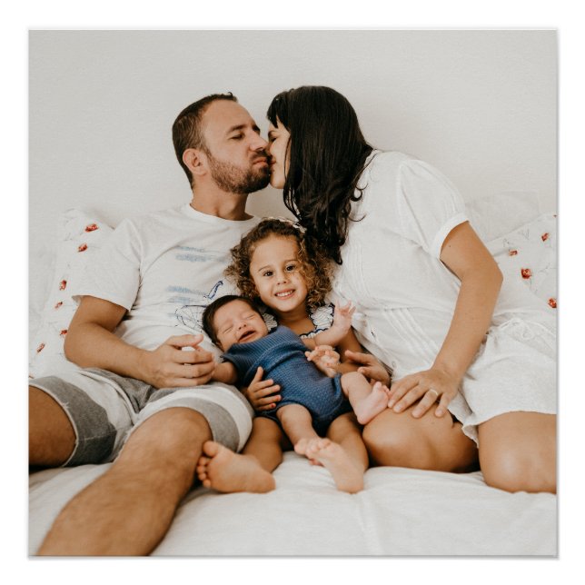 Pôster Foto Personalizada (Frente)