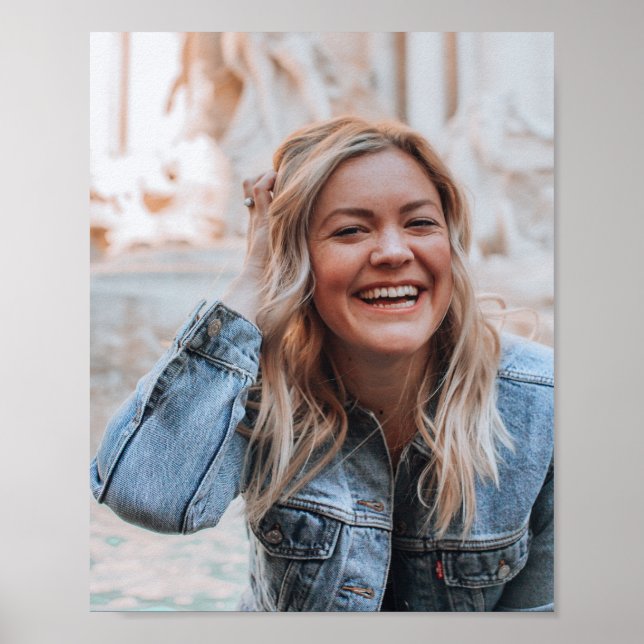 Poster Foto personalizada (Frente)