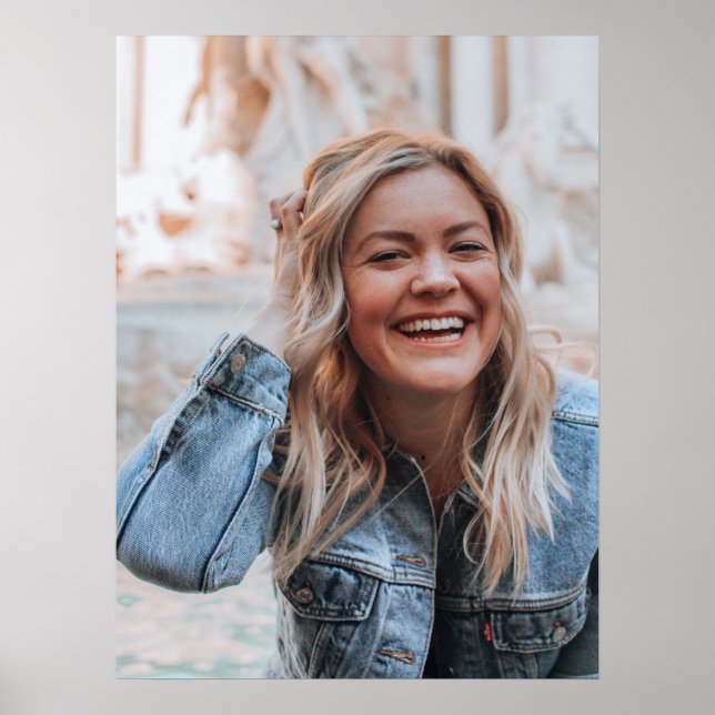 Poster Foto personalizada (Frente)