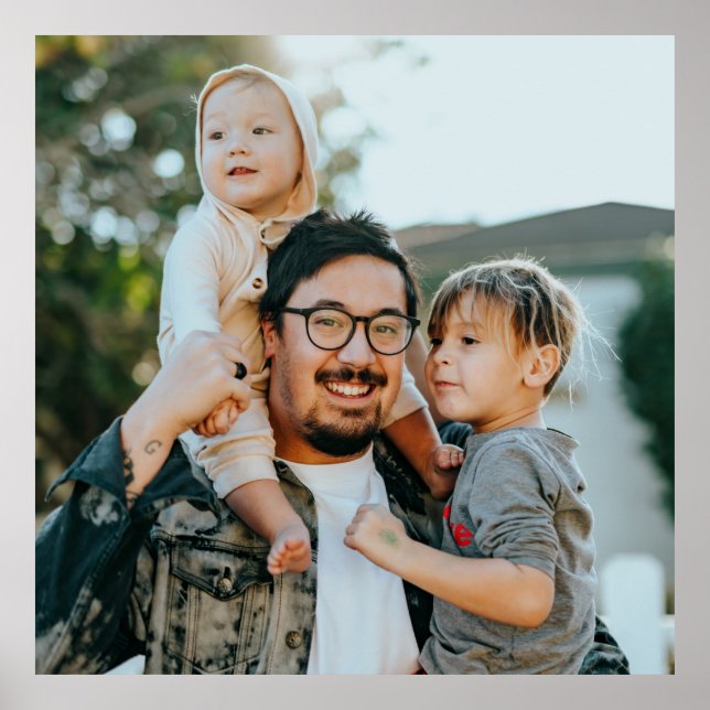 Poster Foto personalizada (Frente)