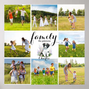 Poster Foto personalizada da família