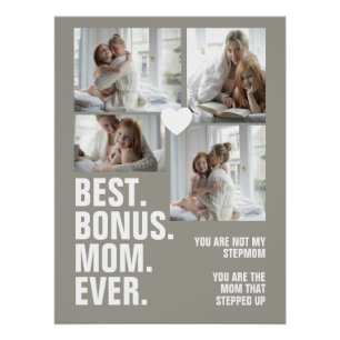 Pôster Foto Personalizada Da Mãe Que Surgiu