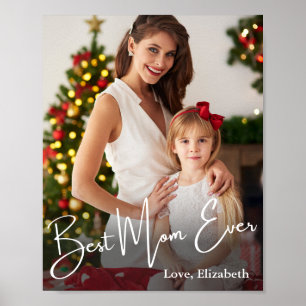 Poster Foto personalizada da melhor mãe de sempre