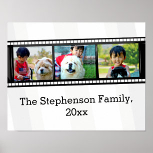 Pôster Foto personalizada de fita fotográfica