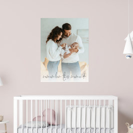 Poster Foto Personalizada Lembre-se deste Momento Novos P