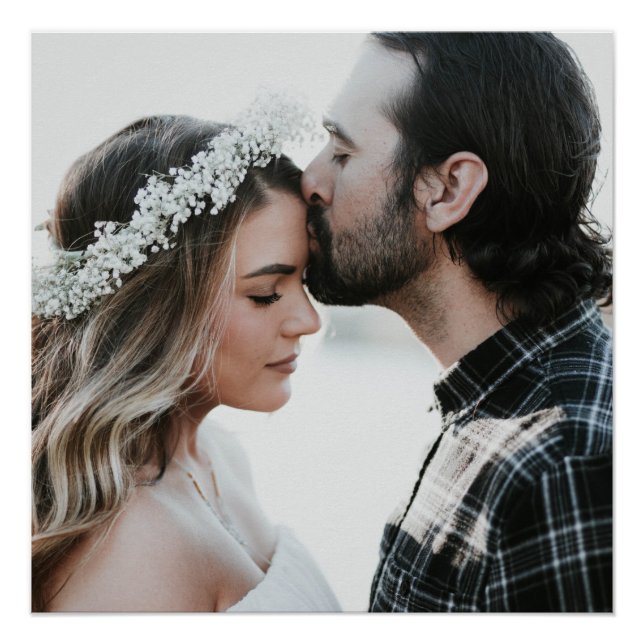 Pôster Foto personalizada personalizada (Frente)