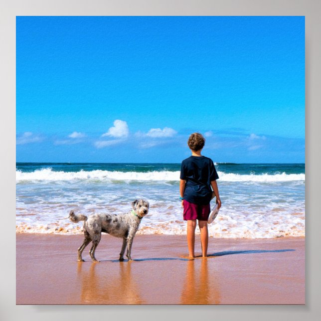 Poster Foto personalizada poste suas fotos de PetI - Love (Frente)