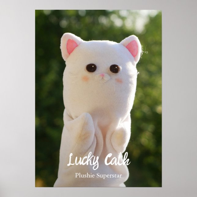 Poster Foto Personalizada Simples e Moderna Elegante (Frente)