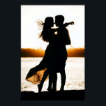 Poster Foto personalizada torna-a única<br><div class="desc">Adicione uma das suas fotos favoritas para personalizar e personalizar esta impressão de tela alargada. Vai parecer incrível e vai manter vivas as lindas memórias! Este produto é totalmente personalizável, o que significa que você pode adicionar qualquer texto, nomes, datas e afirmações favoritas para torná-lo ainda mais exclusivo. Foto de...</div>