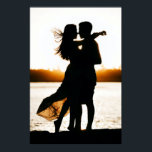 Poster Foto Personalizada Torne-a Única<br><div class="desc">Adicione uma das suas fotos favoritas para personalizar e tornar esta impressão de tela esticada única. Vai ficar incrível e manter as lindas memórias vivas! Este produto é totalmente personalizável, o que significa que você pode adicionar qualquer texto, nomes, datas, ditos favoritos para torná-lo ainda mais único. Foto de Jonathan...</div>