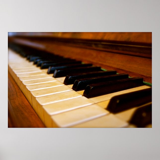 Poster Foto Piano (Frente)