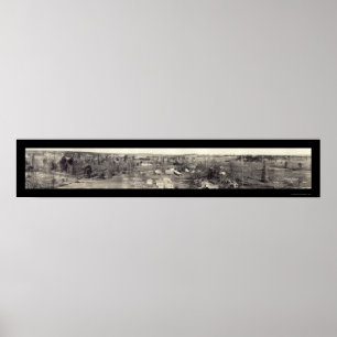 Pôster Foto rasa 1920 do LA do local da piscina