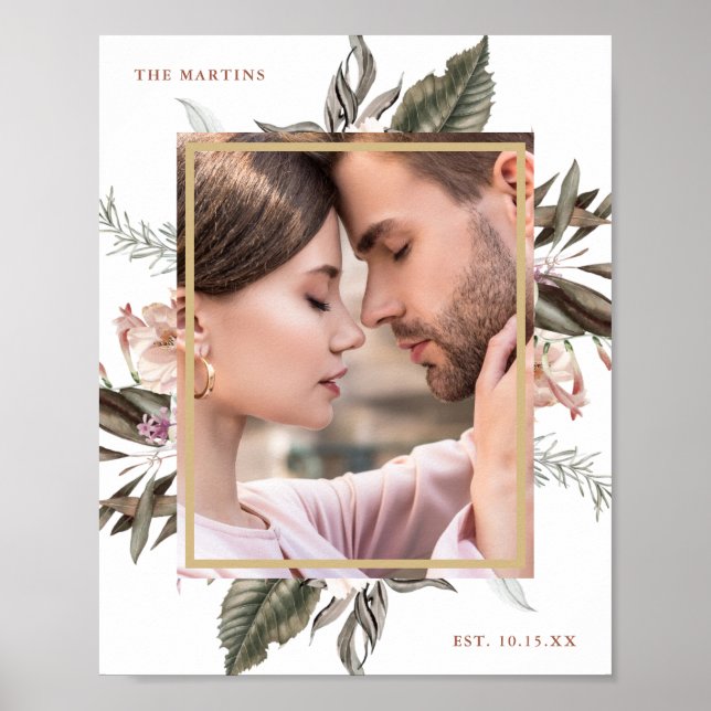 Poster Foto Simples Botânica (Frente)