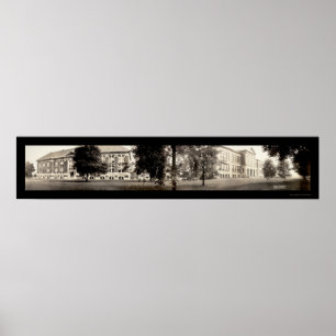 Poster Foto sul 1913 do terreno de Purdue