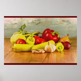 Poster Foto "Vegetais". Compre agora