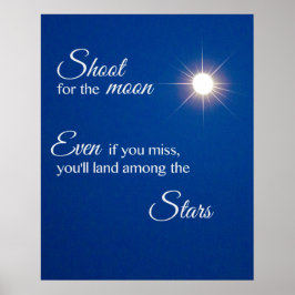 Poster Fotografar para a Lua