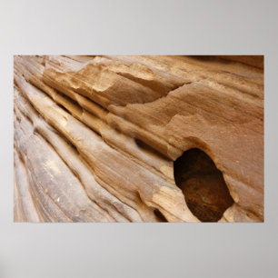 Poster Fotografia Abstrata da Natureza da Parede do Zion 