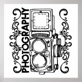 Poster Fotografia da Escola Antiga