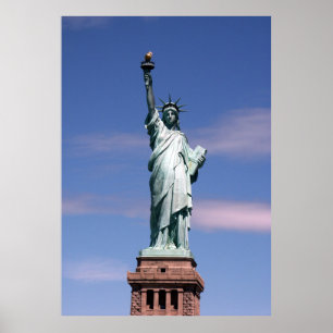 Pôster Fotografia da estátua da liberdade