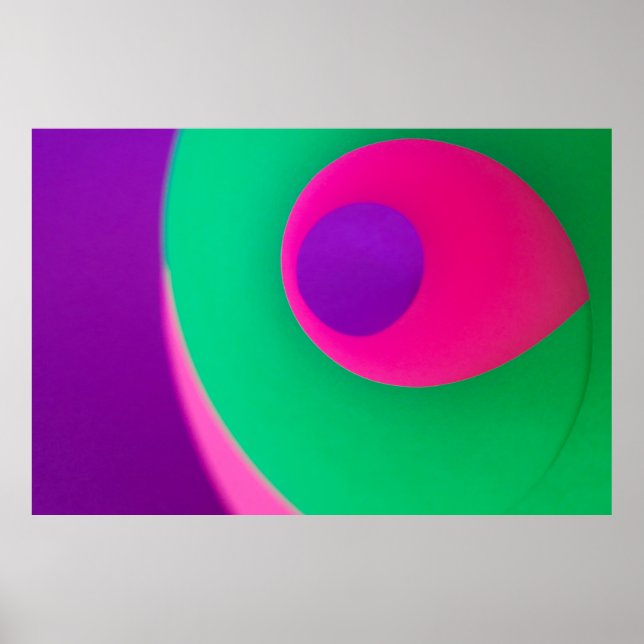 Poster Fotografia da ilusão óptica (Frente)