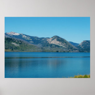 Pôster Fotografia da paisagem do Grand Teton National Par