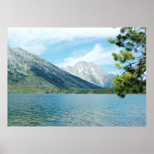 Poster Fotografia da paisagem do Grand Teton National Par